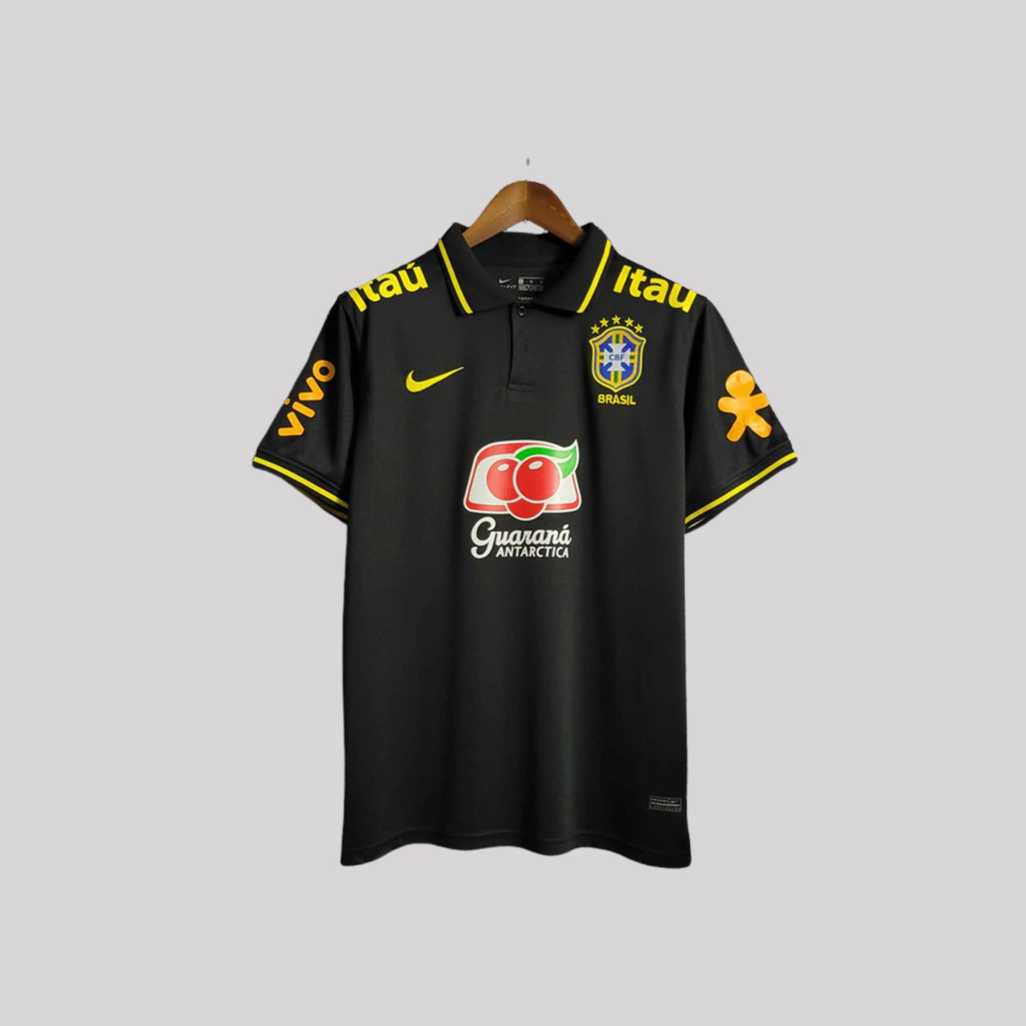 Brazil Polo White Premium Kit - FutKulture