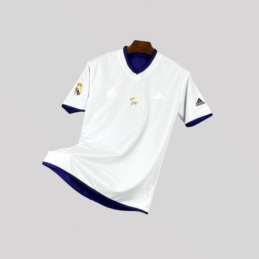 Real Madrid 2002/03 100th Anniversary Double-Sided Special Retro Football Kit