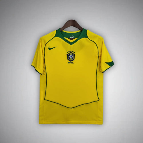 2004 Brazil Home Kit - FutKulture