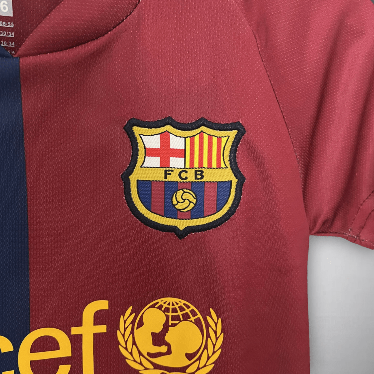 2009 FC Barcelona UCL Final Kids Size Kit - FutKulture