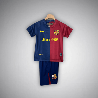 2009 FC Barcelona UCL Final Kids Size Kit - FutKulture