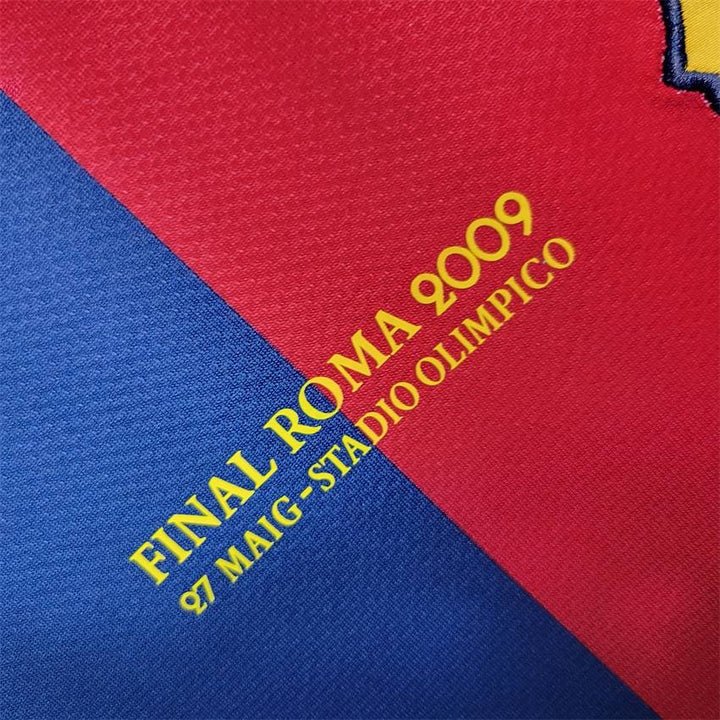2009 FC Barcelona UCL Final Kit - FutKulture