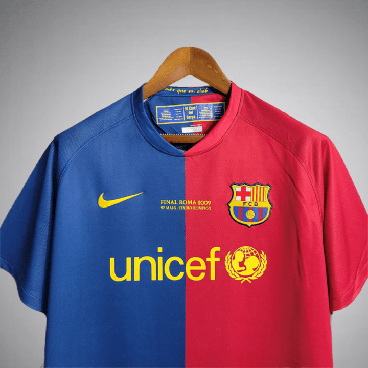 2009 FC Barcelona UCL Final Kit - FutKulture