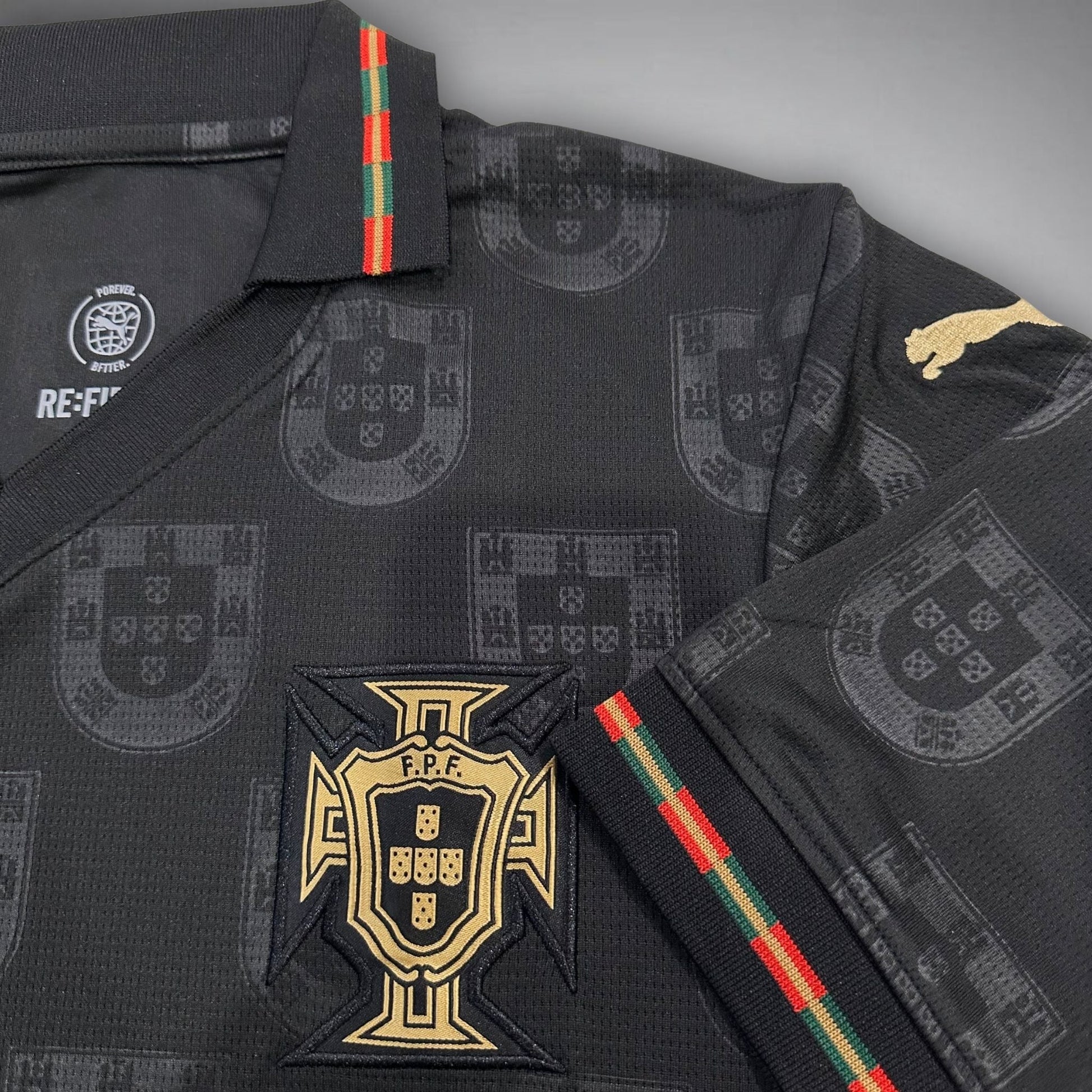 2026 Portugal "Black Panther" Premium Kit - FutKulture