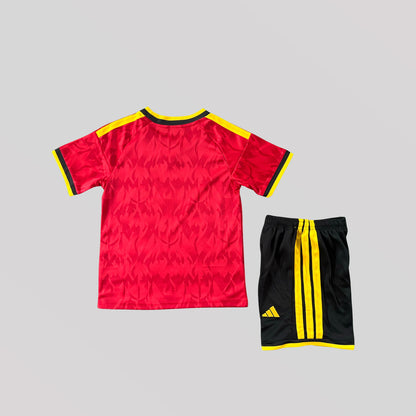 Belgium 2026 Home World Cup Kids Size Kit