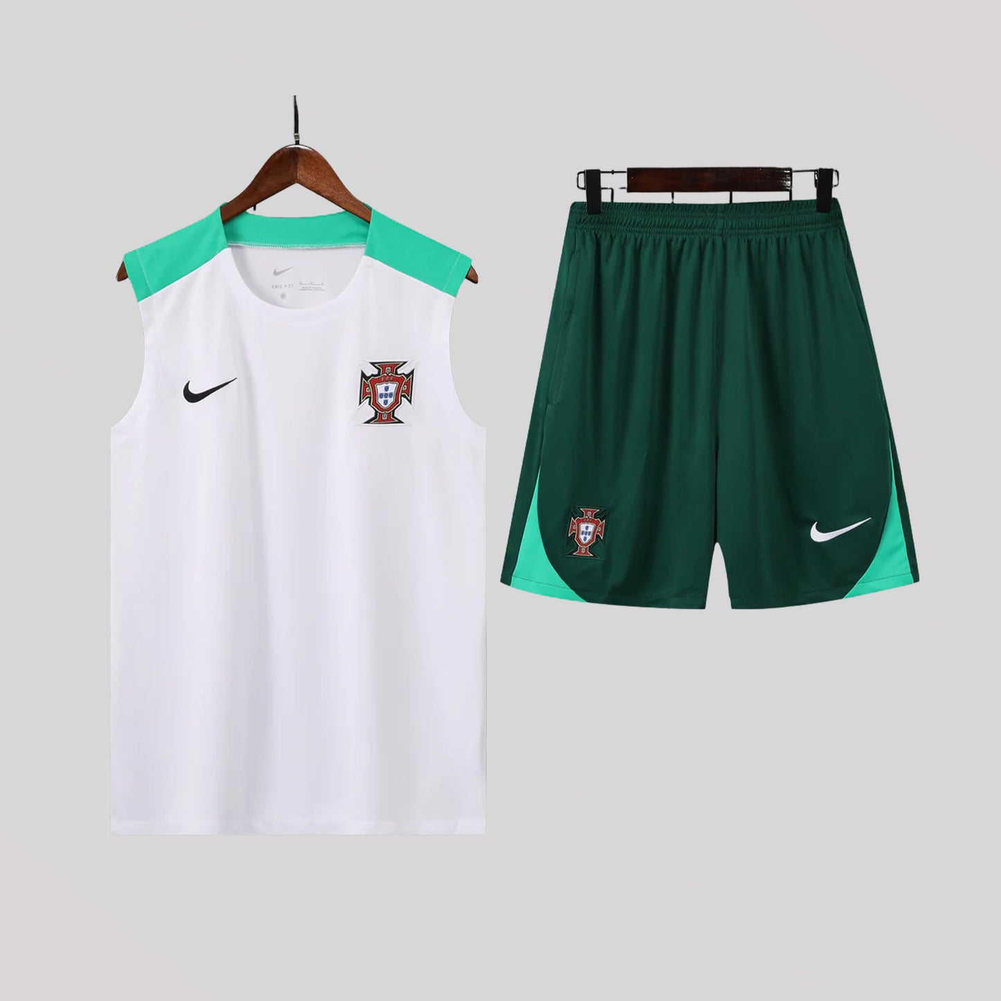 Portugal White Training Kit - FutKulture