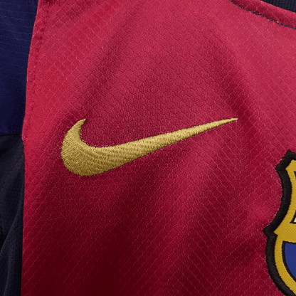 24/25 FC Barcelona Home Kids Size Kit - FutKulture