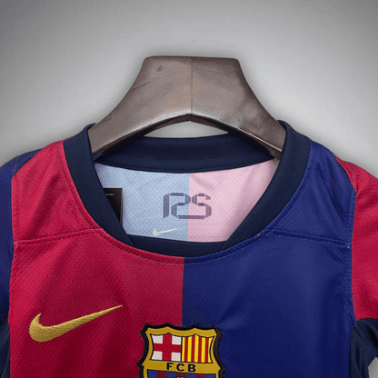 24/25 FC Barcelona Home Kids Size Kit - FutKulture