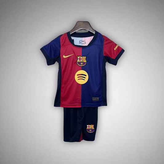 24/25 FC Barcelona Home Kids Size Kit - FutKulture