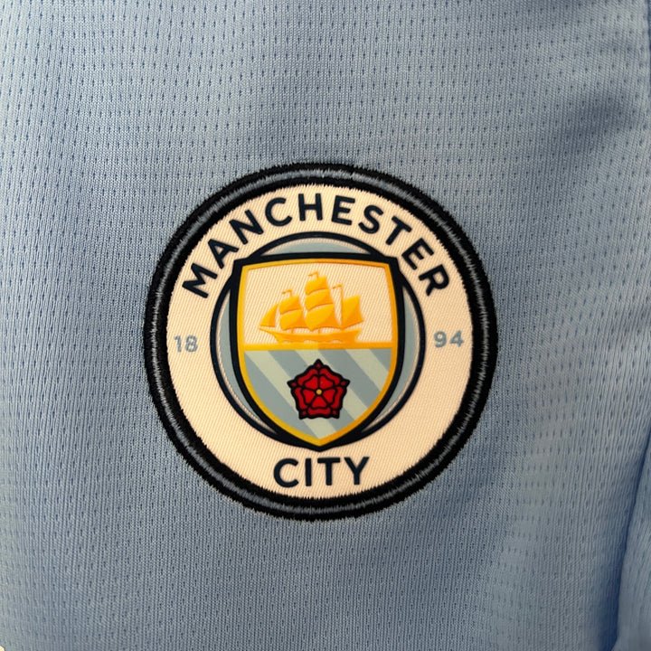 24/25 Manchester City Home Kids Size Kit - FutKulture