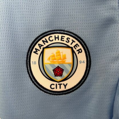 24/25 Manchester City Home Kids Size Kit - FutKulture