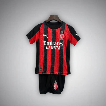 25/26 AC Milan Home Kids Size Kit - FutKulture