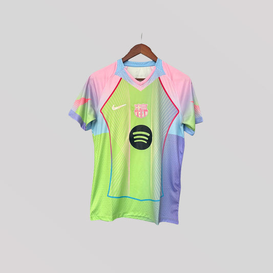 25/26 Barcelona Pink/Green Premium Kit - FutKulture