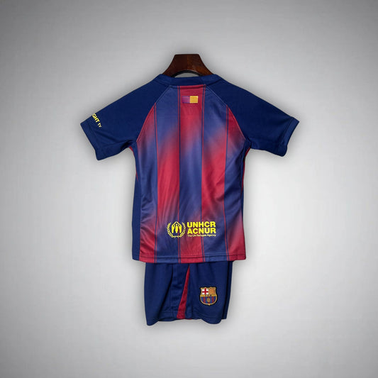 25/26 Barcelona Home Kids Size Kit - FutKulture