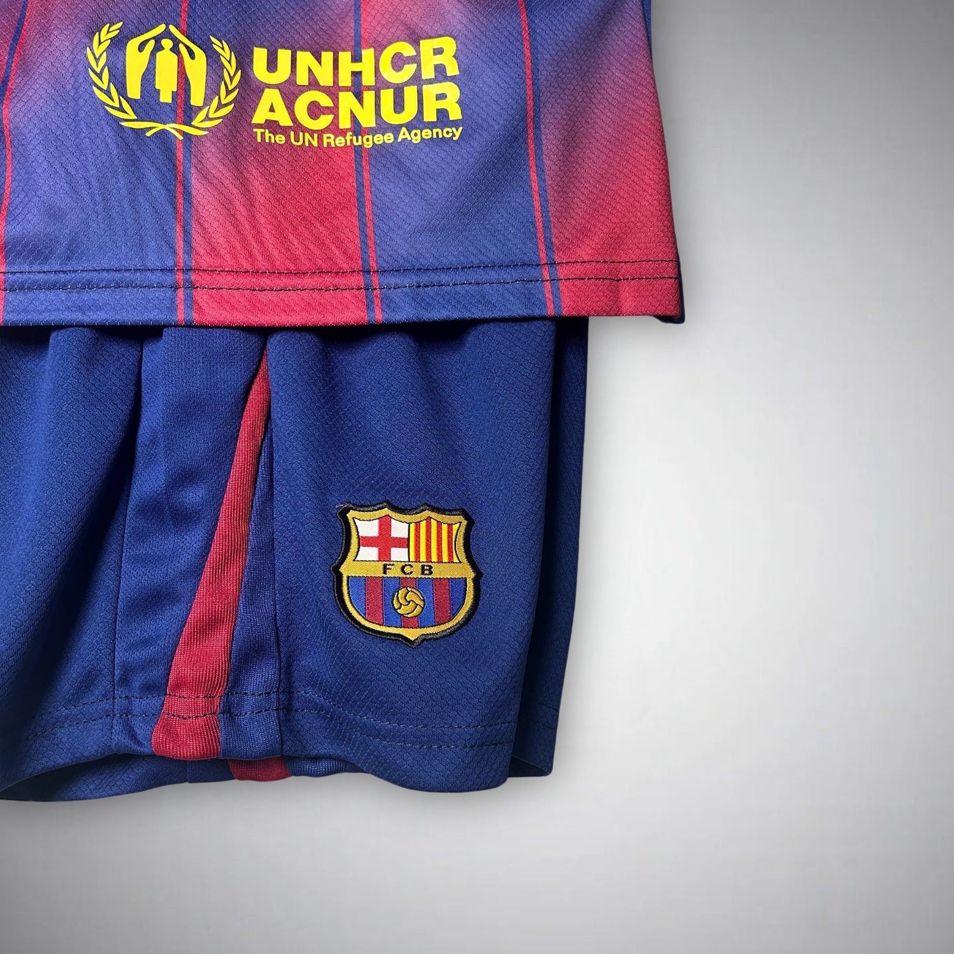 25/26 FC Barcelona Home Kids Size Kit - FutKulture