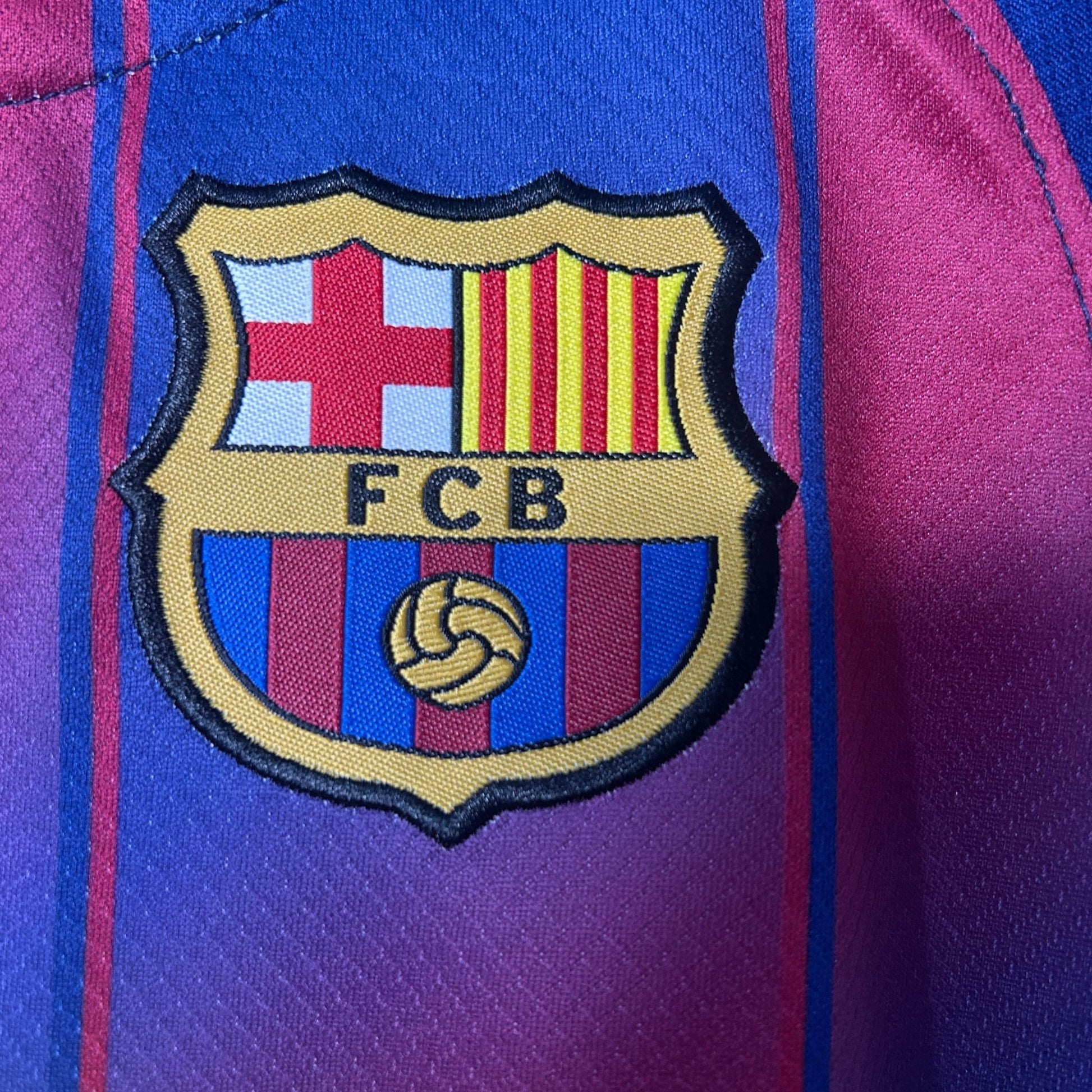 25/26 FC Barcelona Home Kids Size Kit - FutKulture