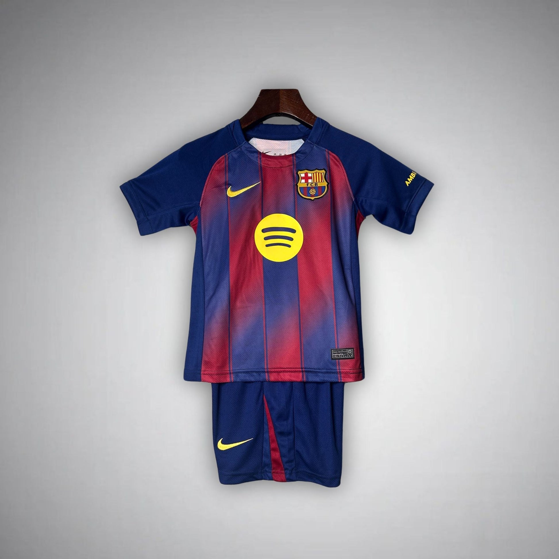 25/26 FC Barcelona Home Kids Size Kit - FutKulture