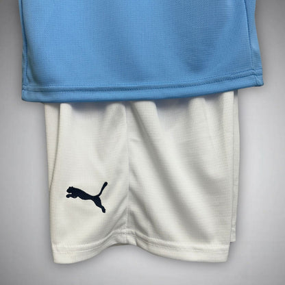 25/26 Manchester City Home Kids Size Kit - FutKulture