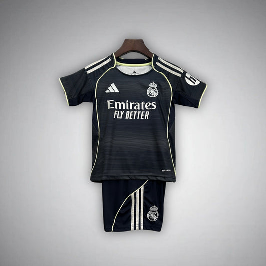25/26 Real Madrid Away Kids Size Kit - FutKulture
