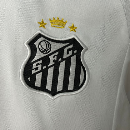 25/26 Santos FC Home Kids Size Kit - FutKulture