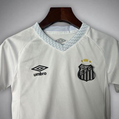 25/26 Santos FC Home Kids Size Kit - FutKulture