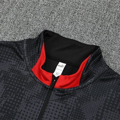25/26 AC Milan Training Black Tracksuit
