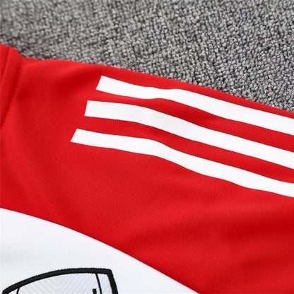 25/26 Arsenal White/Red Tracksuit