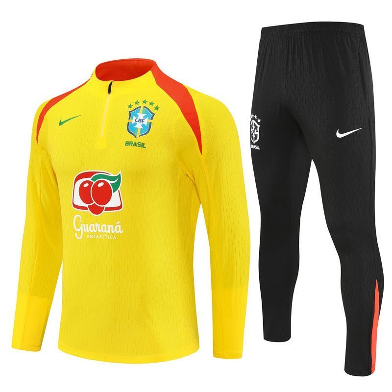 25/26 Brazil Training Yellow Tracksuit