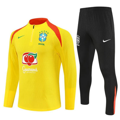 25/26 Brazil Training Yellow Tracksuit