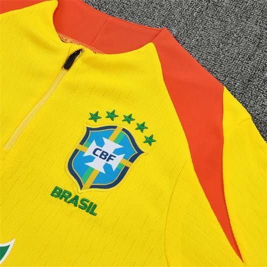 25/26 Brazil Training Yellow Tracksuit