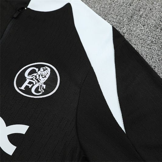 25/26 Chelsea Black Tracksuit