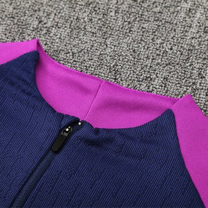 25/26 FC Barcelona Training Blue/Purple Tracksuit