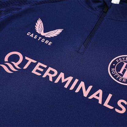 25/26 Feyenoord Training Blue Tracksuit