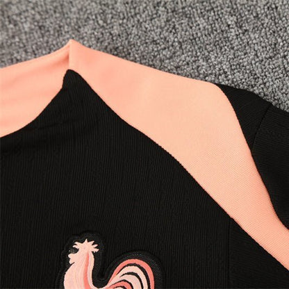 25/26 France Training Black/Light Pink Tracksuit