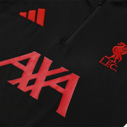 25/26 Liverpool Training Black Tracksuit