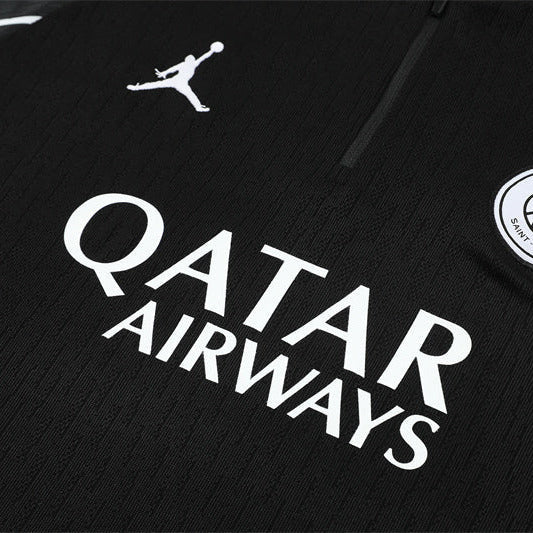 25/26 PSG x Jordan Black Tracksuit