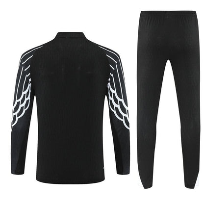 25/26 PSG x Jordan Black Tracksuit