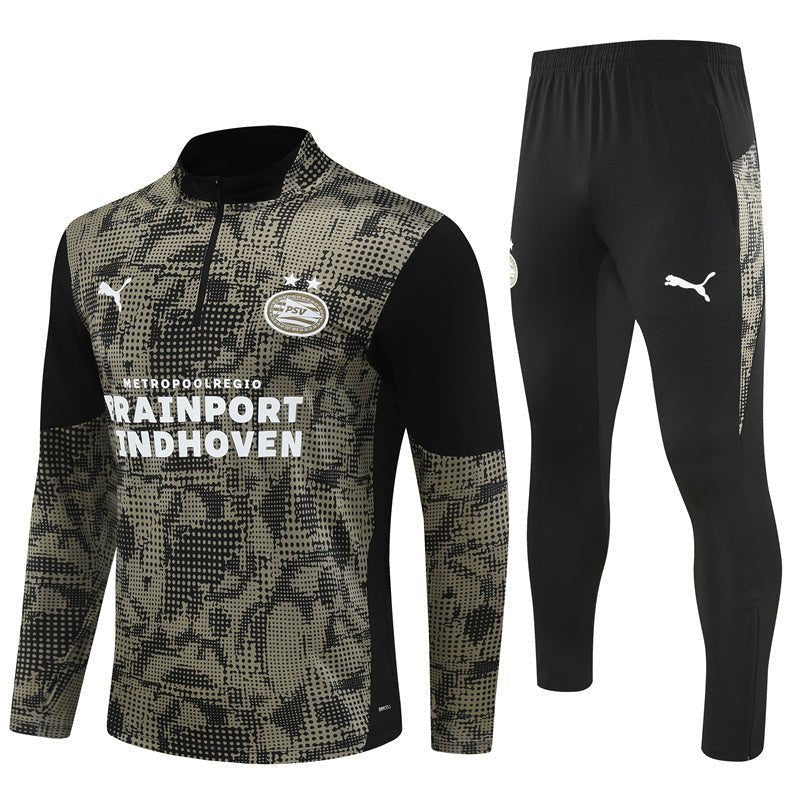 25/26 PSV Training Black Tracksuit