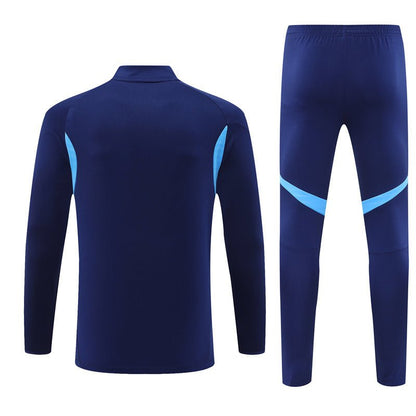 25/26 Real Madrid Training Blue Tracksuit