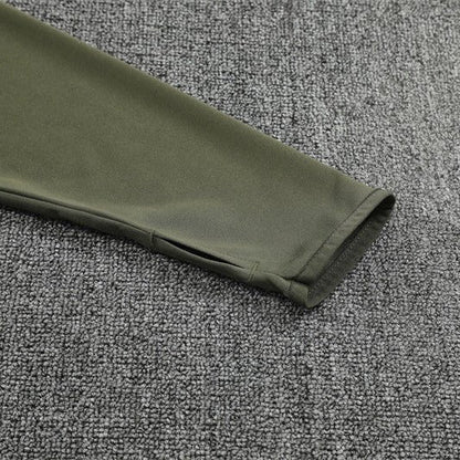25/26 Real Madrid Training Dark Olive Tracksuit