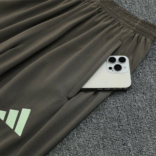 25/26 Real Madrid Training Dark Olive Tracksuit