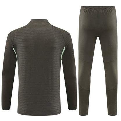 25/26 Real Madrid Training Dark Olive Tracksuit