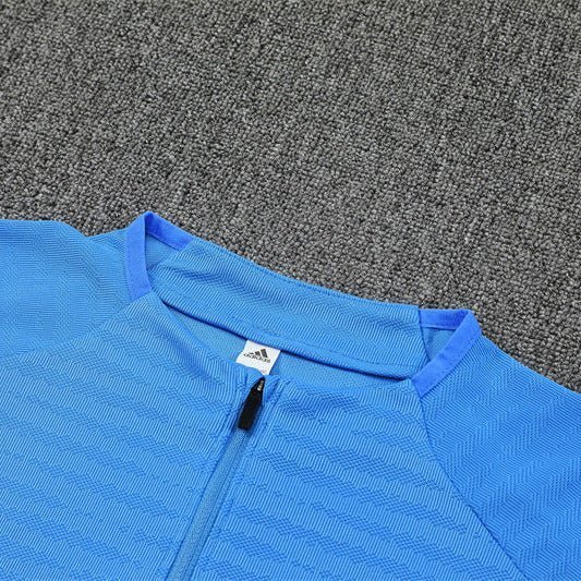 25/26 Real Madrid Training Light Blue Tracksuit