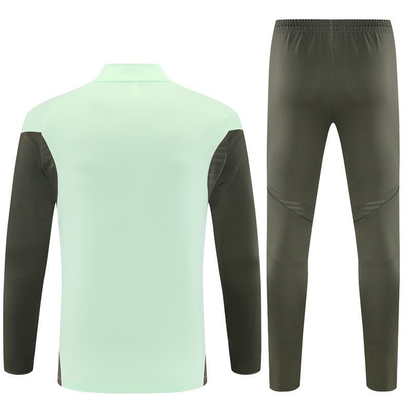 25/26 Real Madrid Training Lime Green Tracksuit