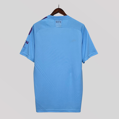 Manchester City 2019/20 Home Retro Football Kit