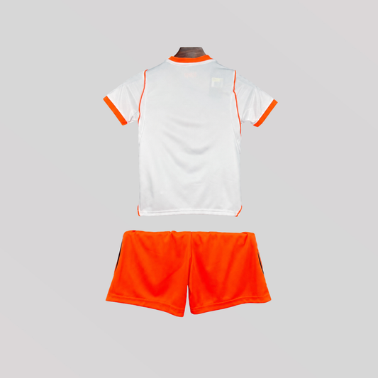 Netherlands World Cup Away Kids Size Kit