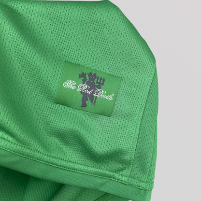 Manchester 2007/08 Green Goalkeeper Retro Kit