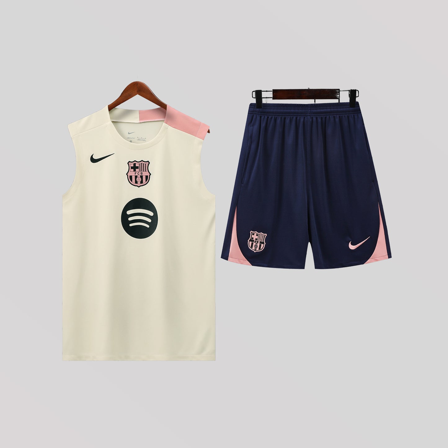 Barcelona Beige 25/26 Training Kit - FutKulture