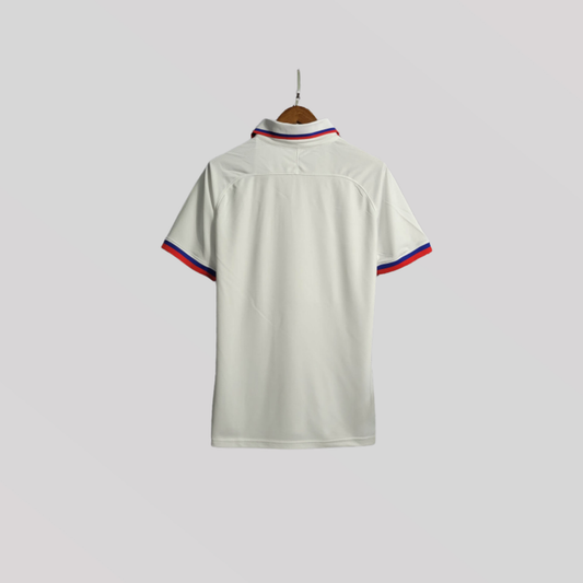 Chelsea White Away Retro Football Kit