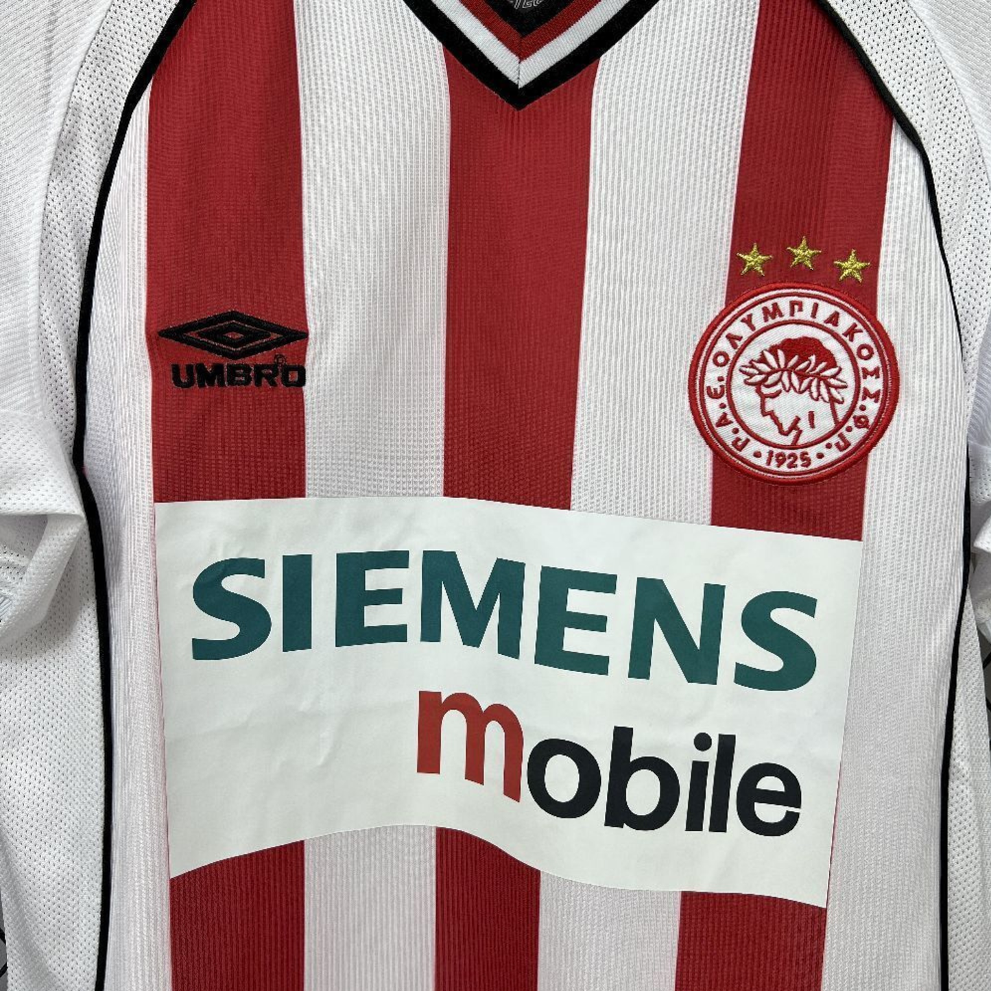 Olympiacos 2001/02 Home Retro Kit